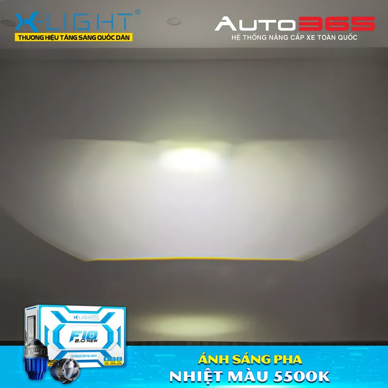 Bi gầm X-Light F10 2.0 New - Hình 12