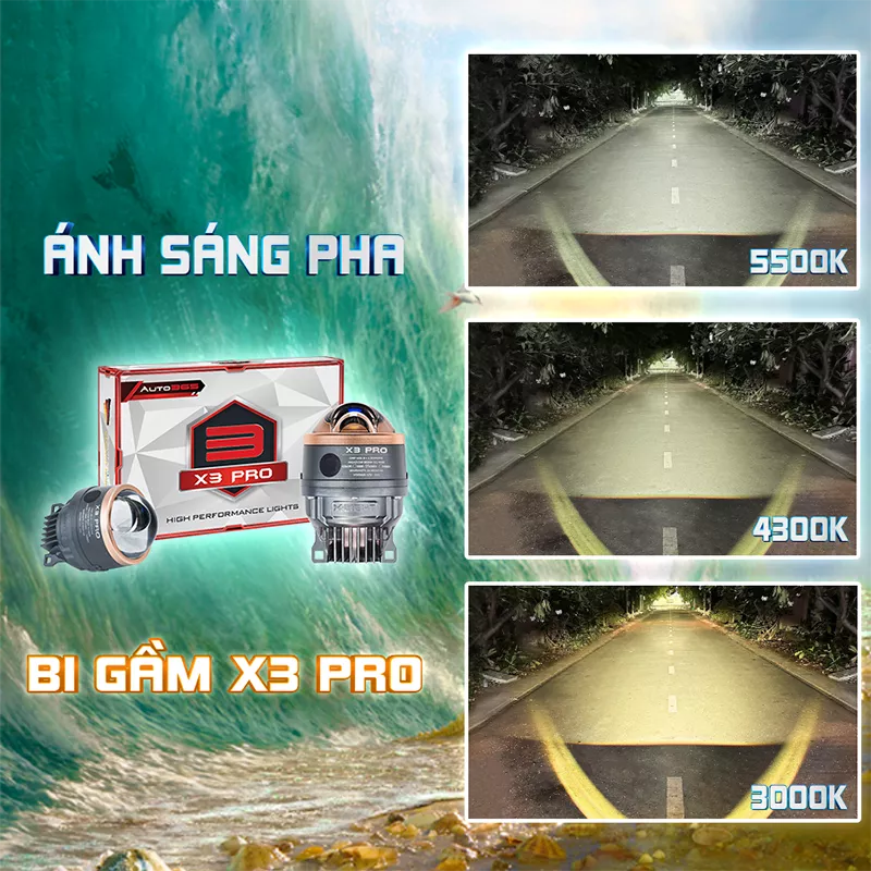 BI GẦM X-LIGHT X3 PRO - Hình 7