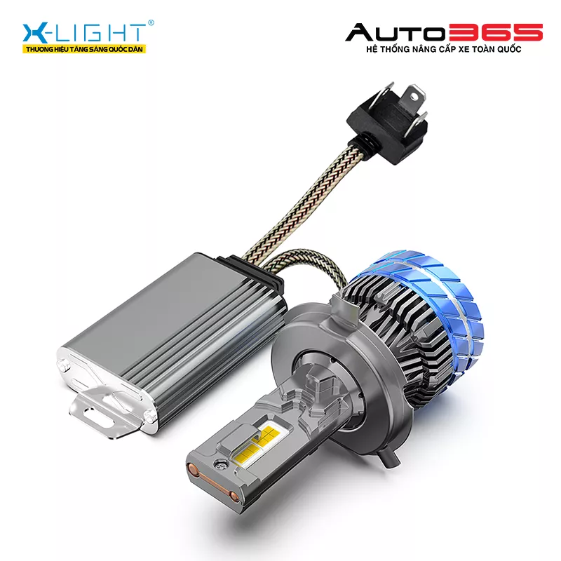 BÓNG LED X-LIGHT S8 PRO - NHIỆT MÀU 4300K - CHÂN H4 - Hình 4
