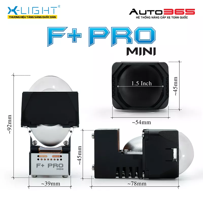 Module bi LED X-Light F+ Pro Mini - Hình 4