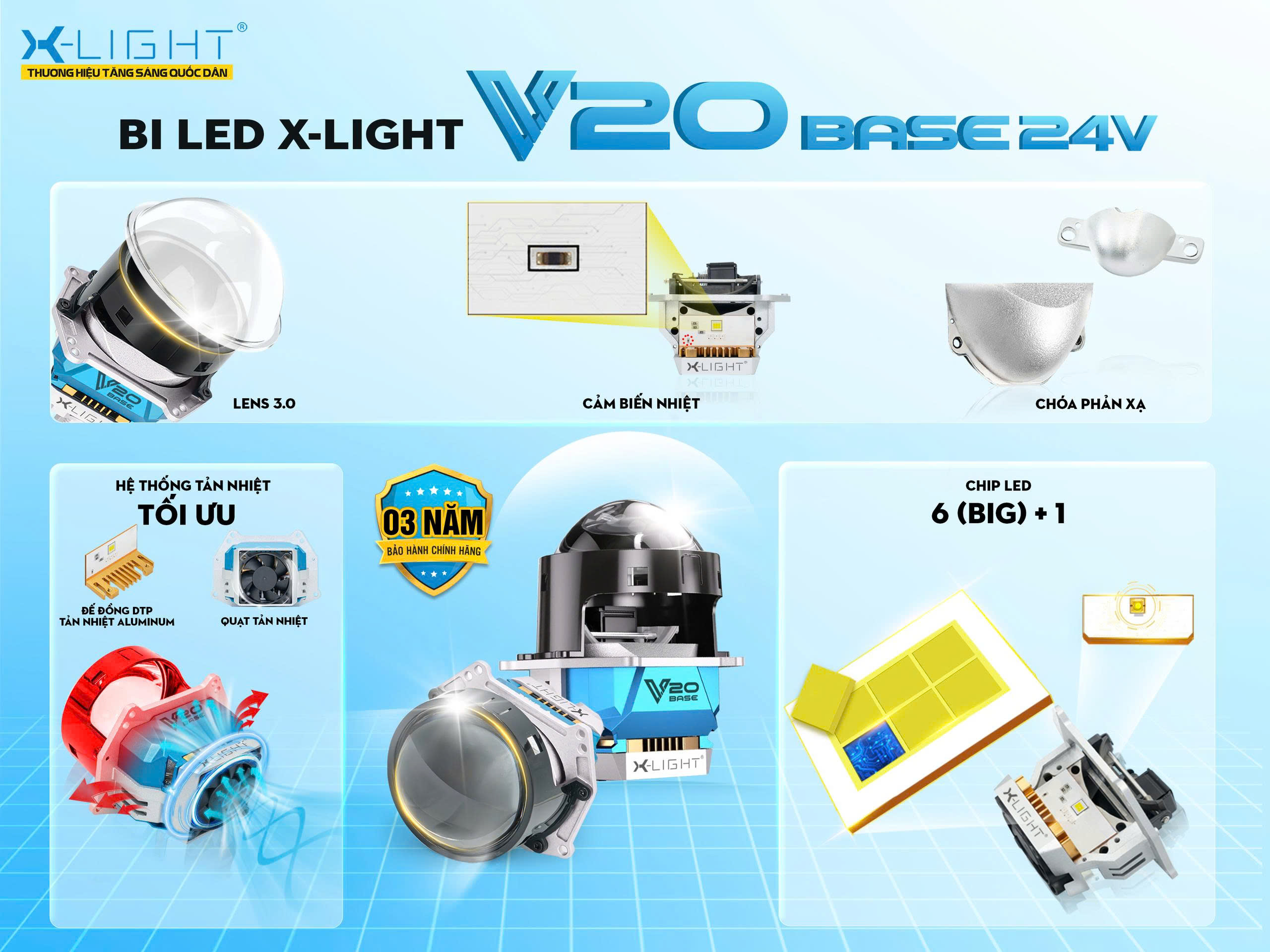 BI LED X-LIGHT V20 BASE 24V 2025 BI LED X-LIGHT V20 BASE 24V 2025
