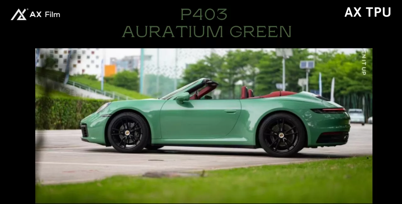 AX FLIM TPU AURATIUM GREEN - XANH VỎ CAM AURATIUM - Hình 1