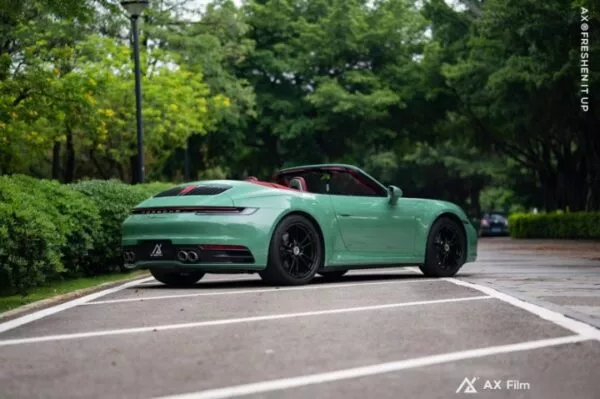 AX FLIM TPU AURATIUM GREEN - XANH VỎ CAM AURATIUM - Hình 2