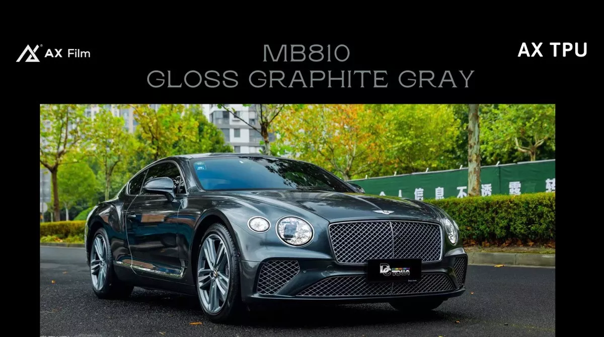 AX FLIM TPU GLOSS GRAPHITE GRAY - XÁM THAN CHÌ BÓNG - Hình 1