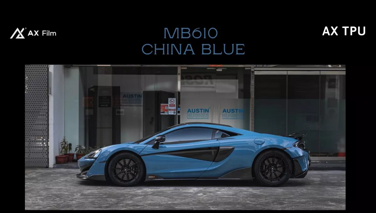 AX FLIM TPU CHINA BLUE  - XANH TRUNG HOA - Hình 1