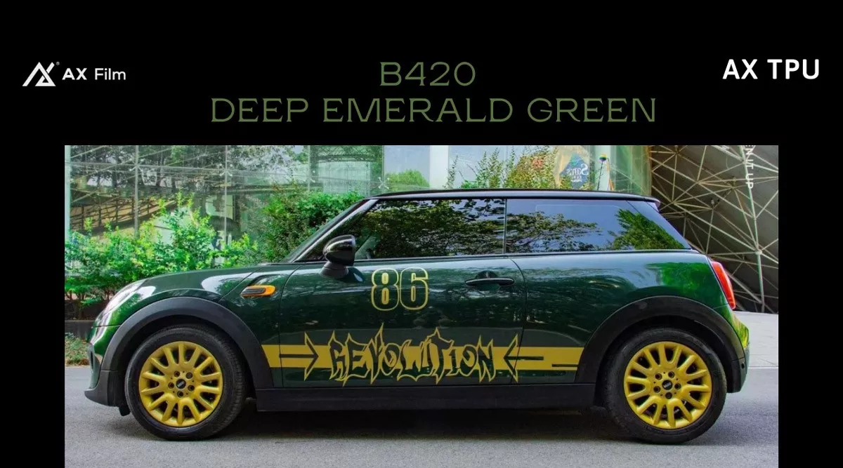 AX FLIM TPU DEEP EMERALD GREEN - XANH NGỌC LỤC BẢO - Hình 1