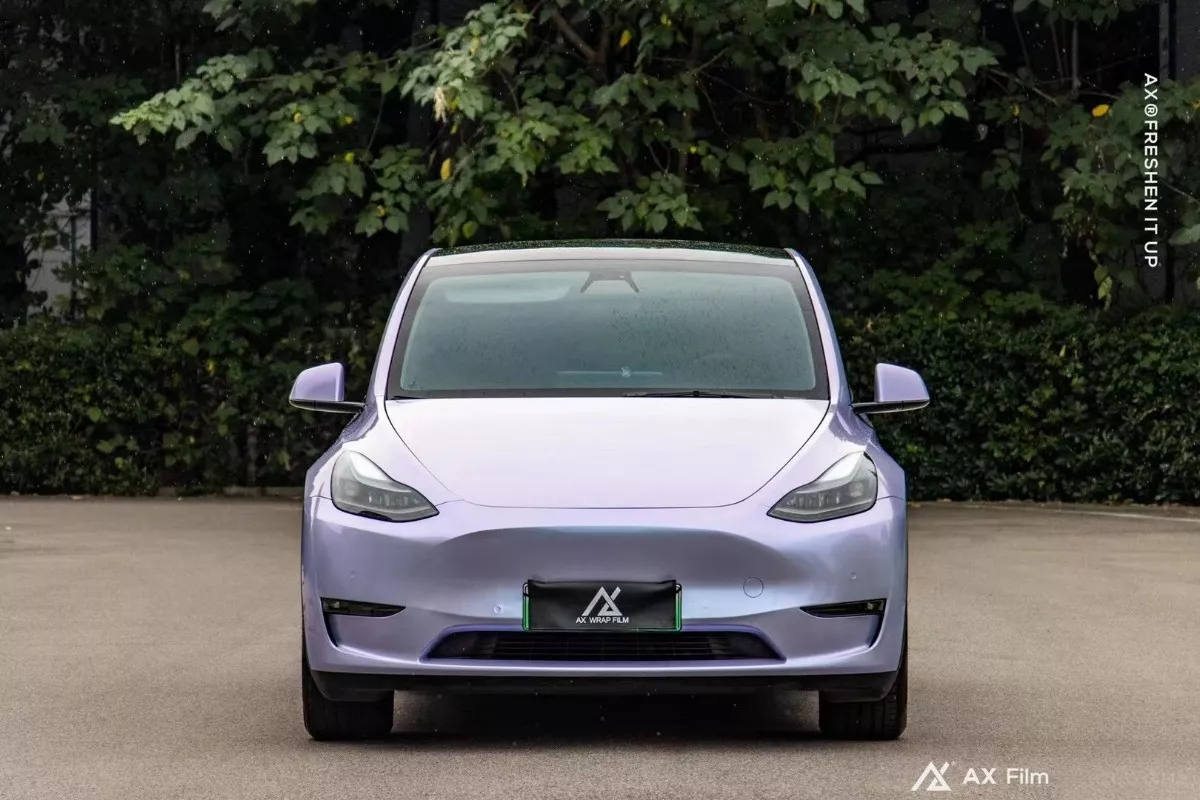 AX Film TPU Fantastic Silver Purple - tím ánh bạc kỳ diệu - Hình 5