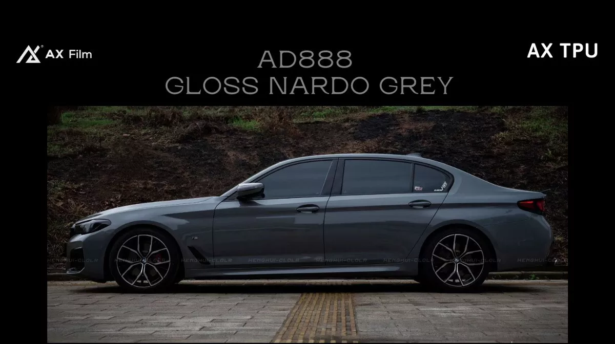 AX FLIM TPU Gloss Nardo Grey - XÁM NHẠT BÓNG - Hình 1