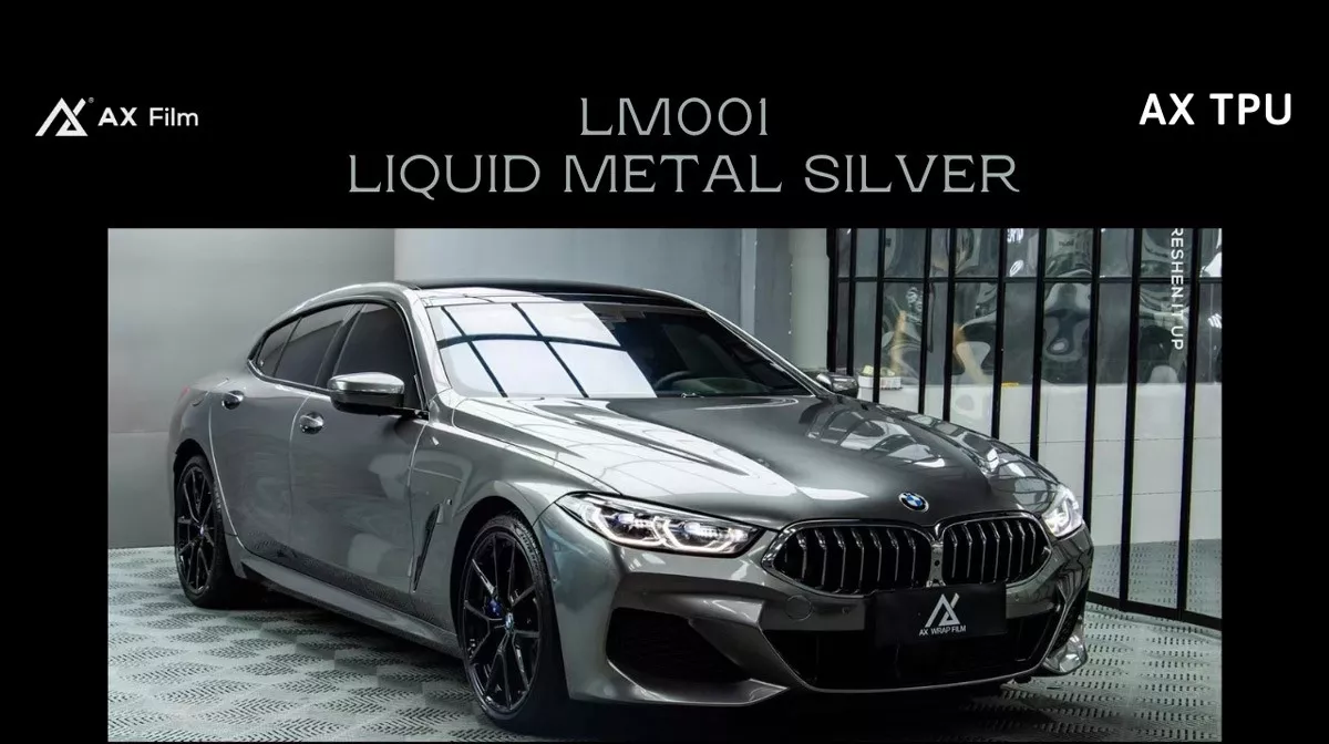 AX FLIM TPU LIQUID METAL SILVER - BẠC KIM LOẠI - Hình 1