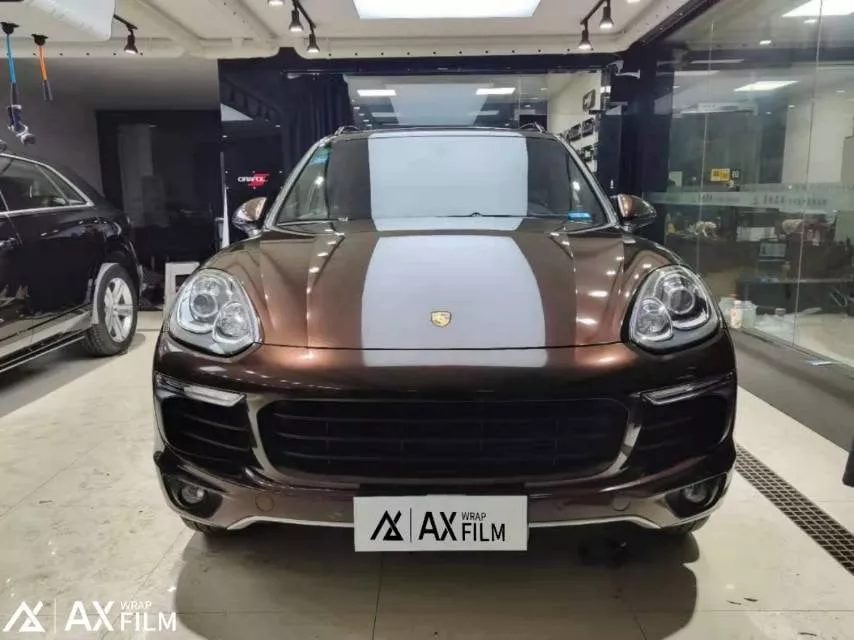 AX FLIM TPU MAHOGANY METALLIC - NÂU GỖ GỤ KIM LOẠI - Hình 2