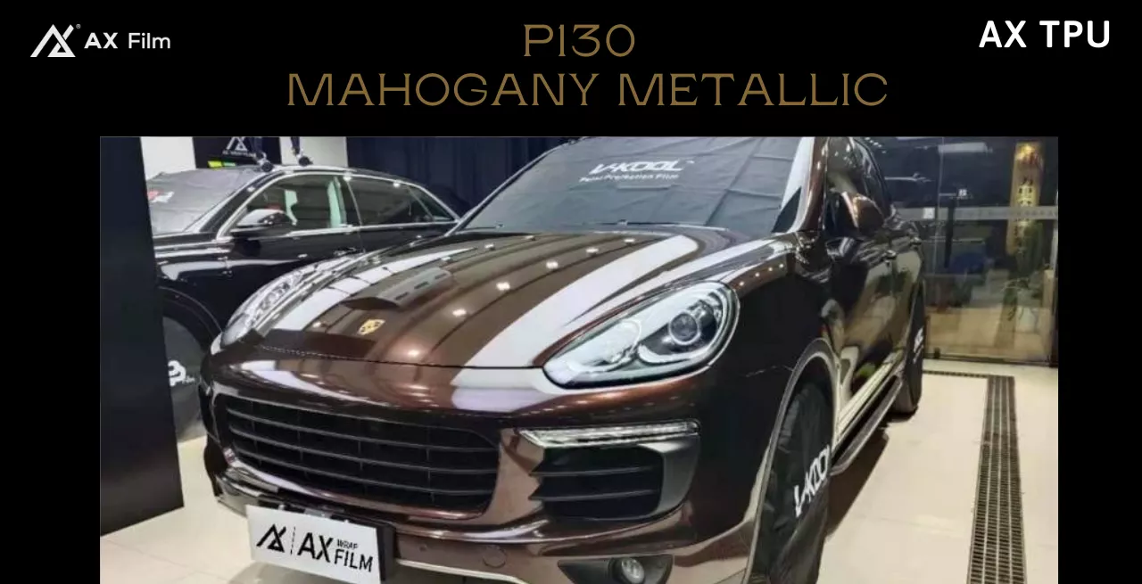 AX FLIM TPU MAHOGANY METALLIC - NÂU GỖ GỤ KIM LOẠI - Hình 1