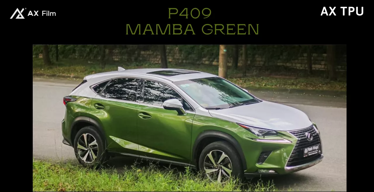 AX Film TPU Mamba Green - xanh rắn lục - Hình 1