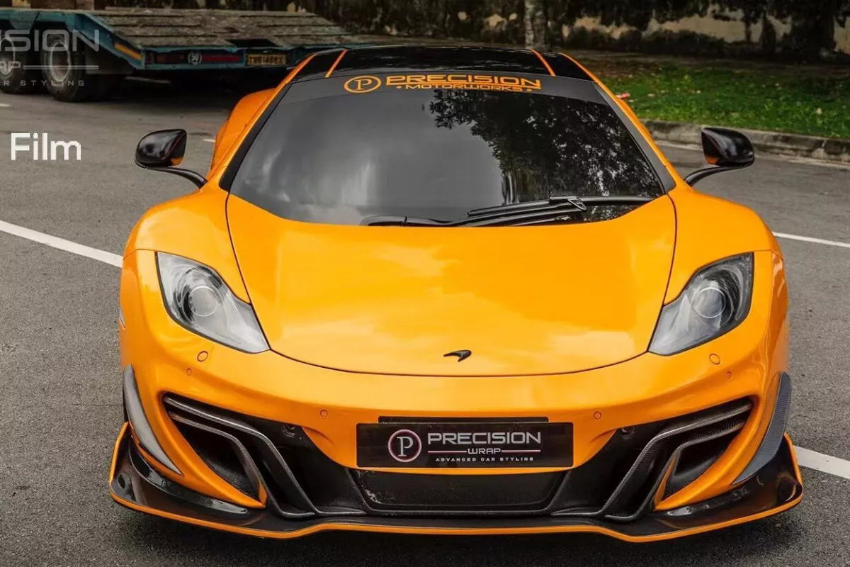 AX FLIM TPU MCLAREN ORANGE - CAM MCLAREN - Hình 2