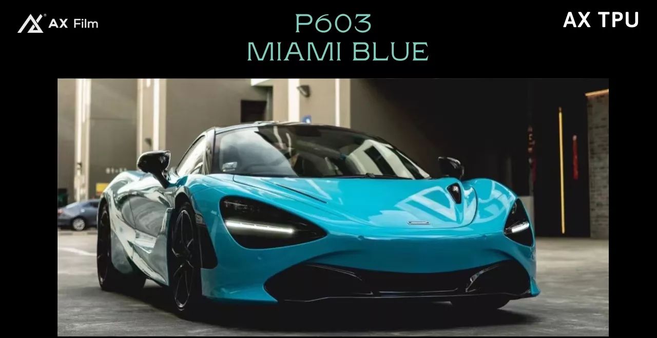 AX FLIM TPU MIAMI BLUE - MÀU XANH TRỜI MIAMI - Hình 1