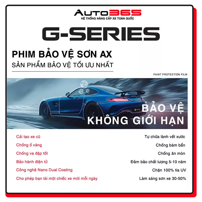 AX FILM PPF G SERIES - Hình 3