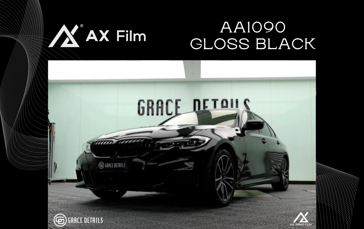 AX WRAP FILM GLOSS BLACK - ĐEN BÓNG BMW 325
