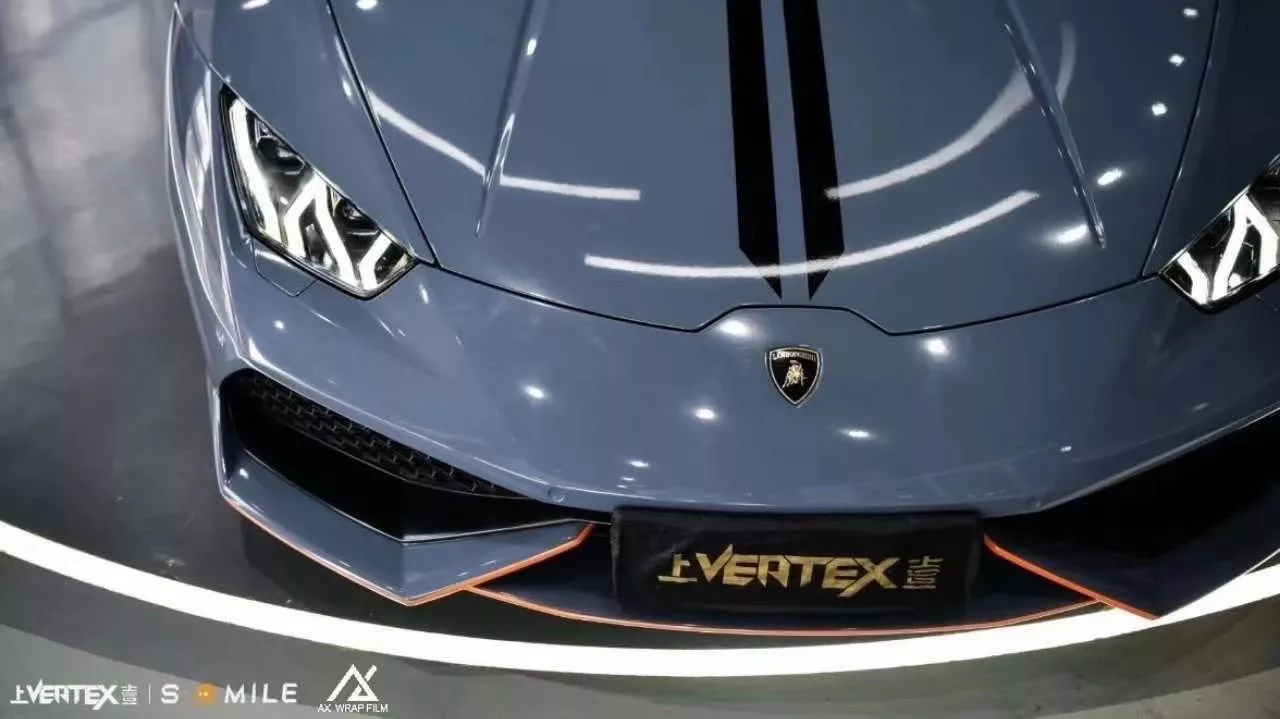 AX WRAP FILM GLOSS CEMENT GRAY – XÁM XI MĂNG BÓNG LAMBORGHINI - Hình 2