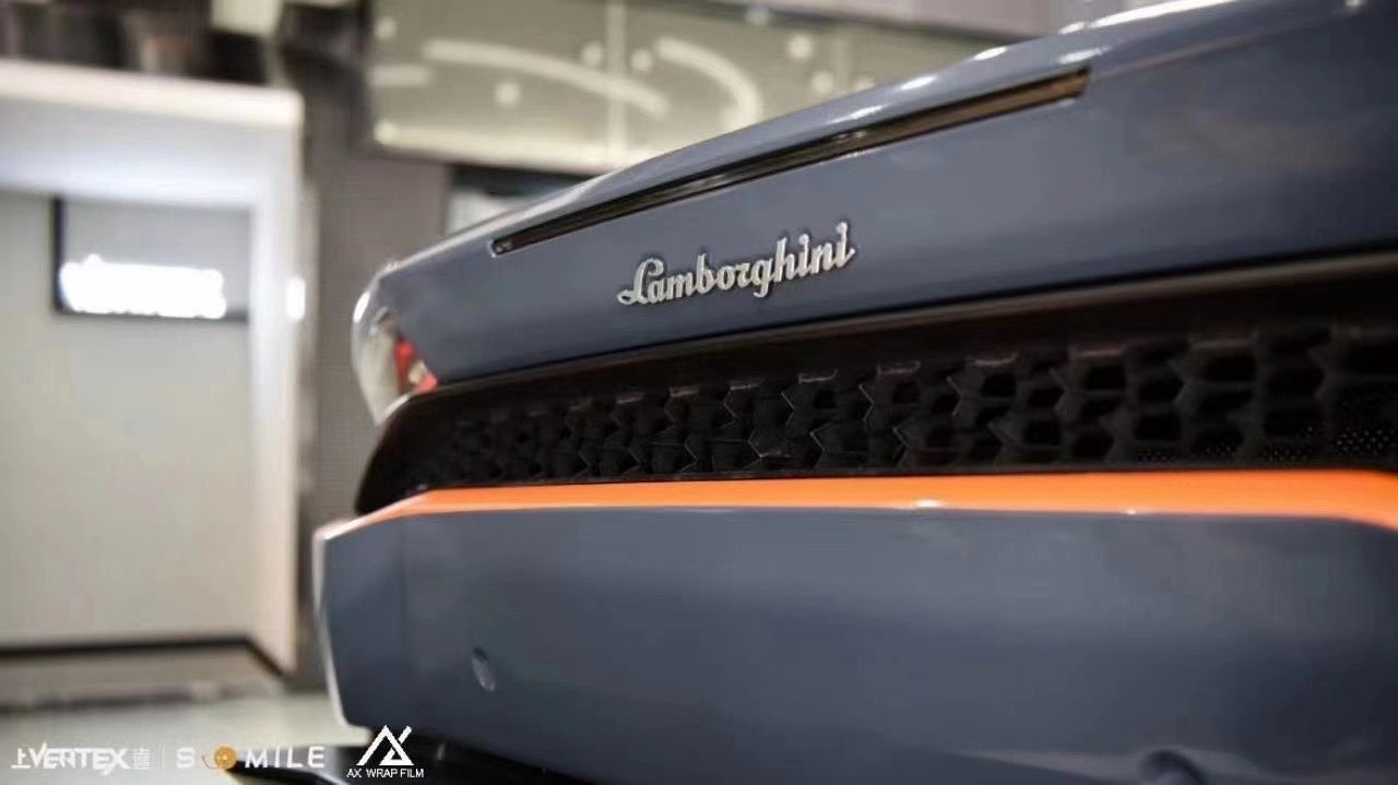 AX WRAP FILM GLOSS CEMENT GRAY – XÁM XI MĂNG BÓNG LAMBORGHINI