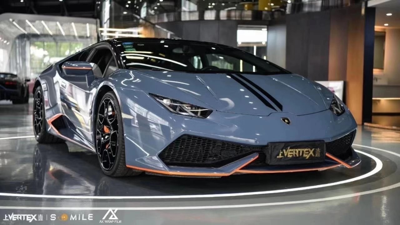 AX WRAP FILM GLOSS CEMENT GRAY – XÁM XI MĂNG BÓNG LAMBORGHINI