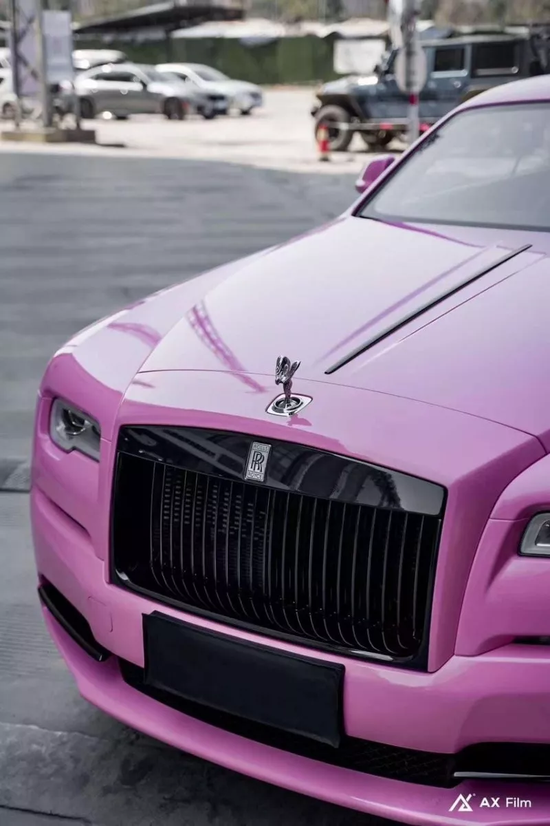 AX WRAP FILM GLOSS PINK - MÀU HỒNG BÓNG - Hình 4