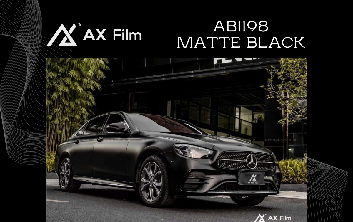 AX PPF/WRAP FILM MATTE BLACK – ĐEN MỜ MERCEDES BENZ E300