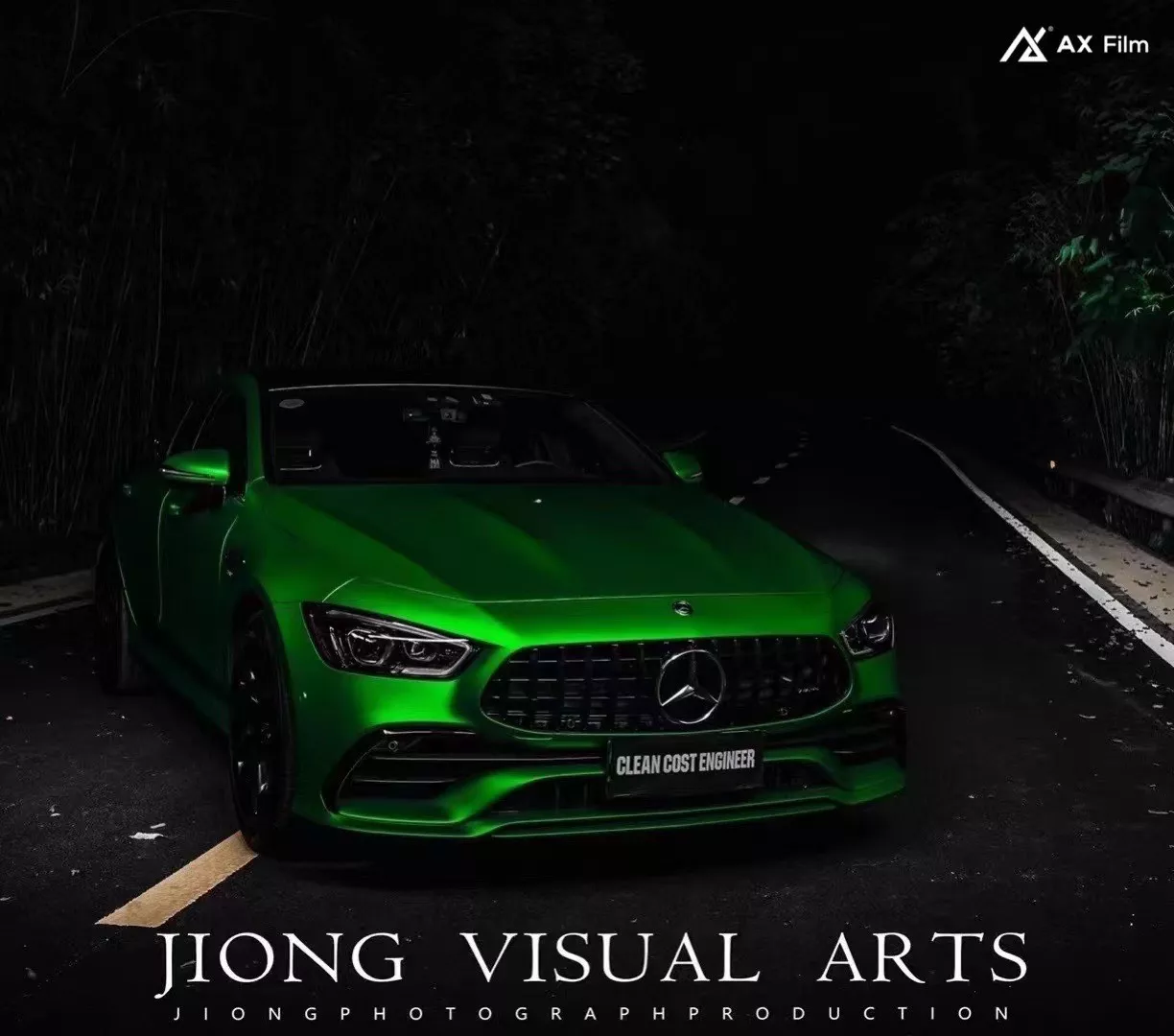 AX WRAP FILM MATTE CHROME METALLIC GREEN - MÀU XANH KIM LOẠI MÀ CROM MỜ - Hình 3