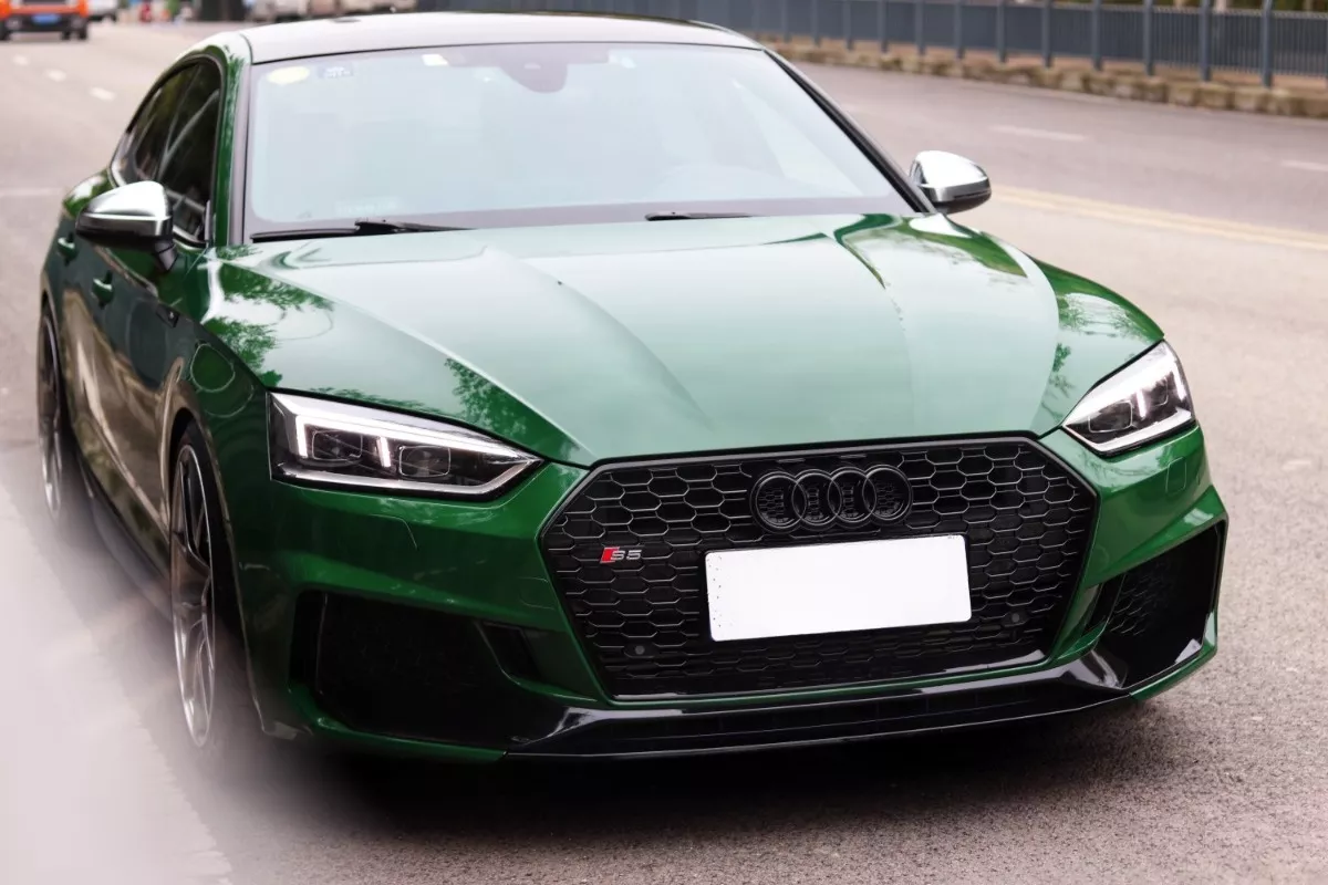 AX PPF/WRAP FILM ULTRA GLOSS IRISH GREEN – XANH AILEN SIÊU BÓNG AUDI S5 - Hình 3
