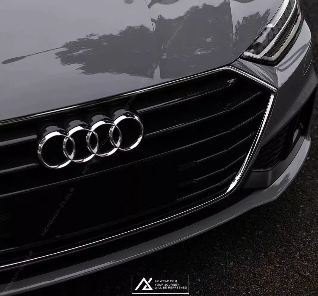 AX WRAP FILM ULTRA GLOSS NANDO GRAY - XÁM NARDO SIÊU BÓNG - Hình 4