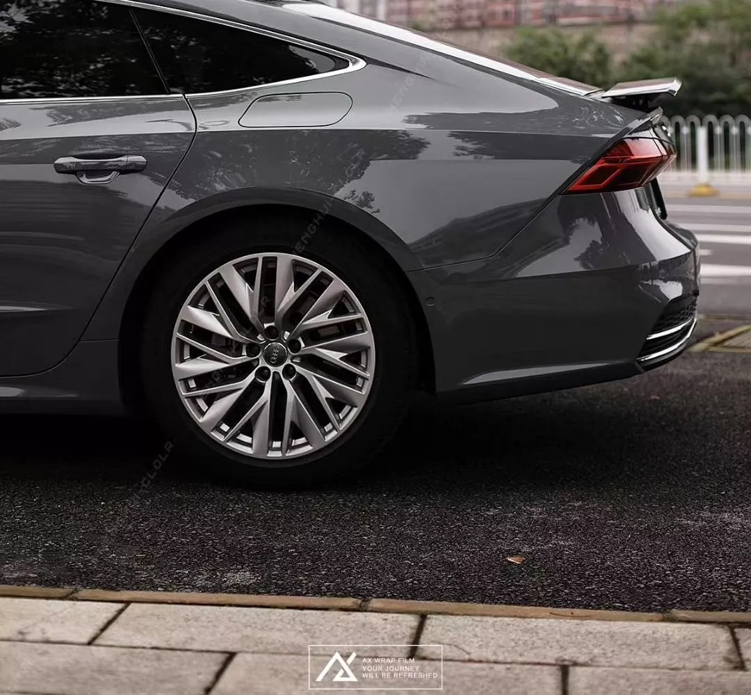 AX WRAP FILM ULTRA GLOSS NANDO GRAY - XÁM NARDO SIÊU BÓNG - Hình 3