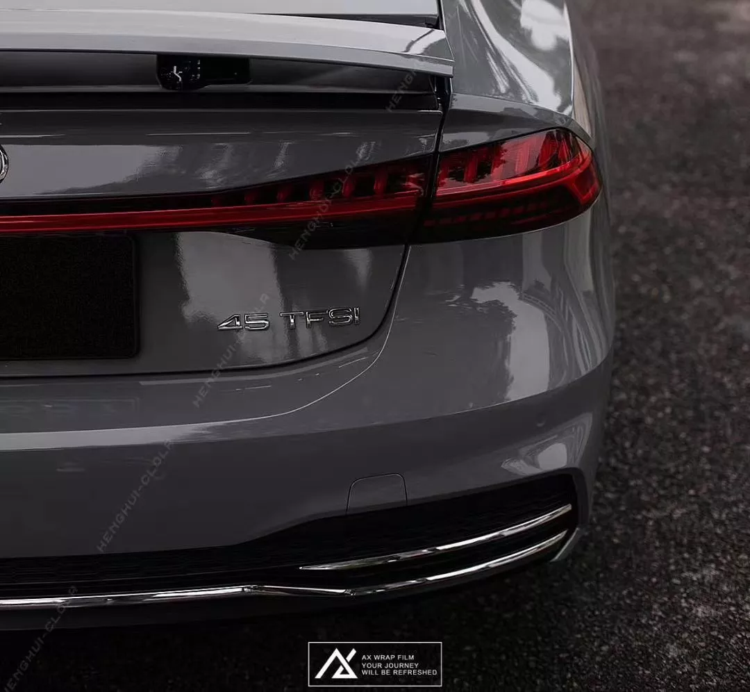 AX WRAP FILM ULTRA GLOSS NANDO GRAY - XÁM NARDO SIÊU BÓNG - Hình 2