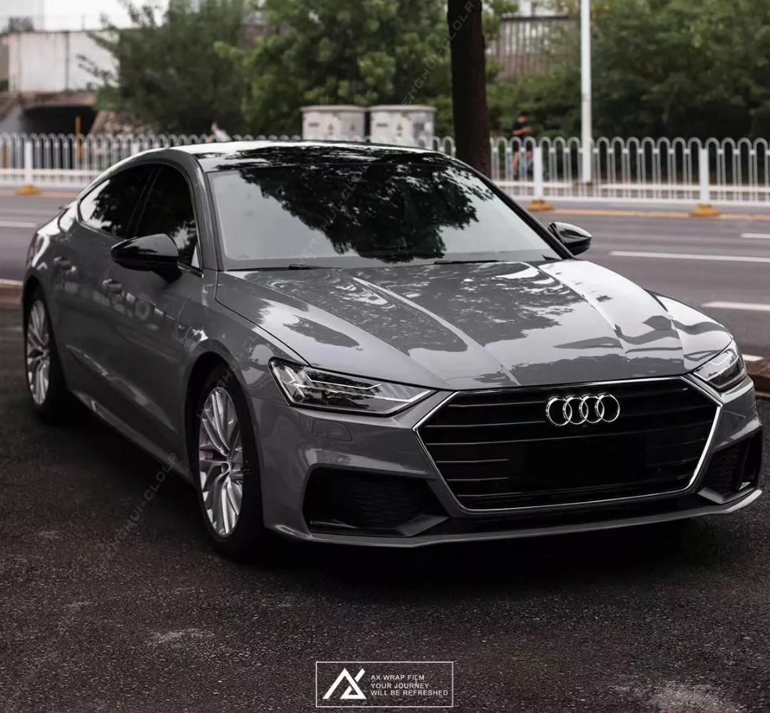AX WRAP FILM ULTRA GLOSS NANDO GRAY - XÁM NARDO SIÊU BÓNG - Hình 1