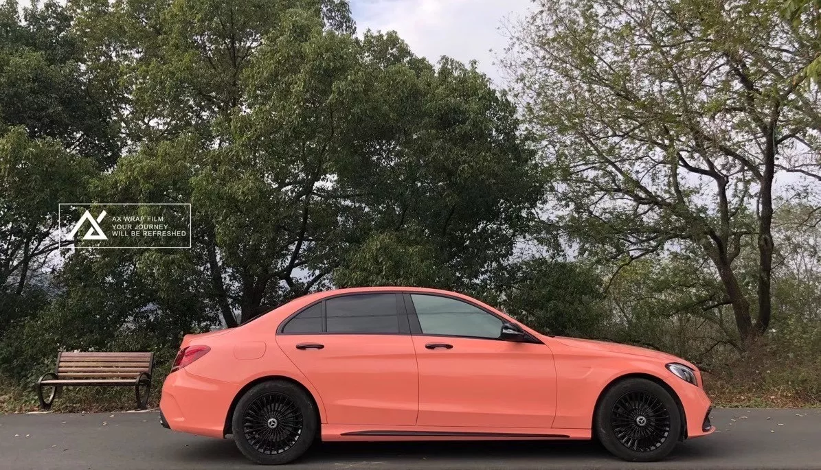 AX PPF/WRAP FILM ULTRA GLOSS PORSCHE PINK PIG - Hình 1