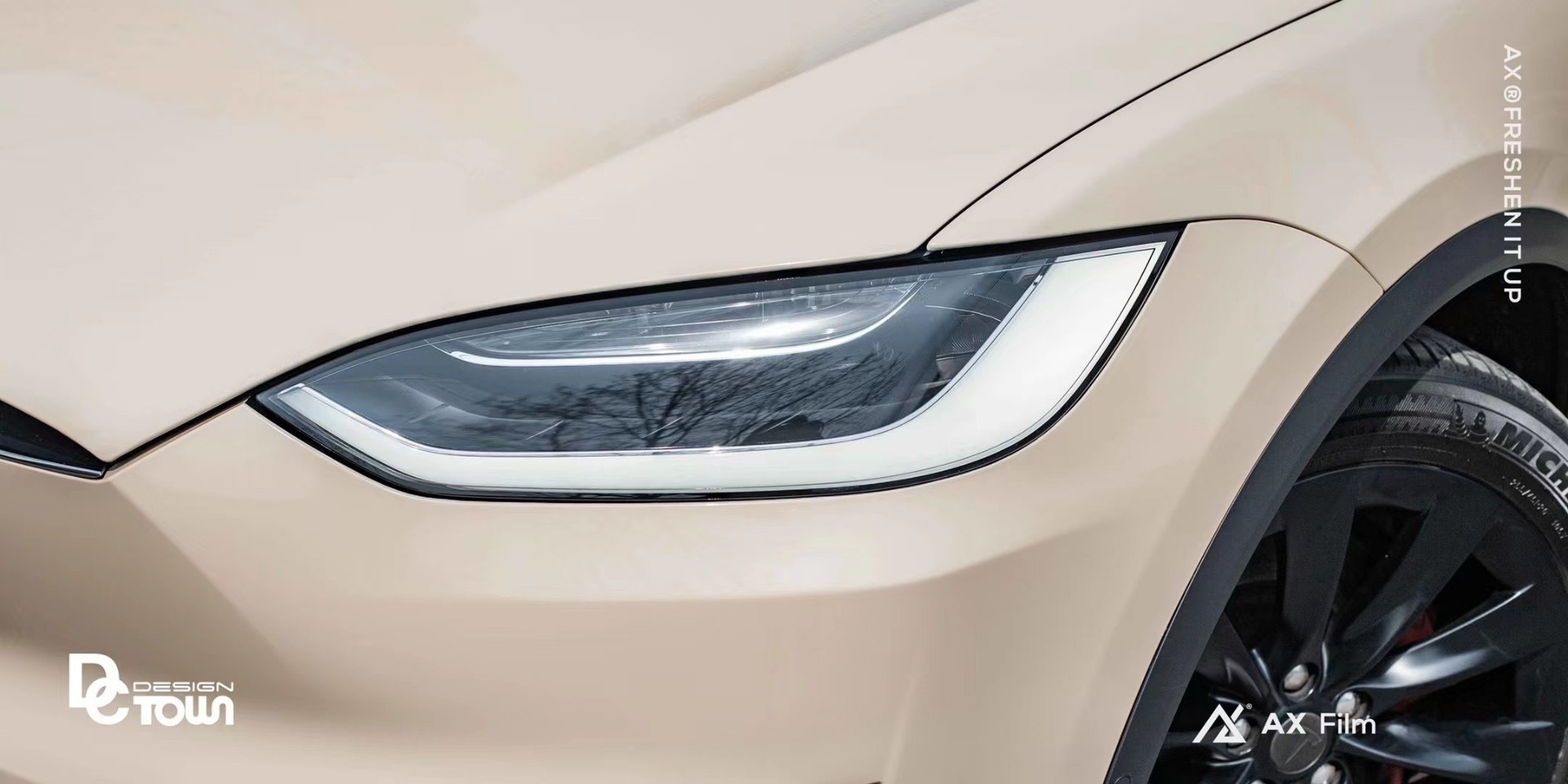 AX WRAP FILM ULTRA GLOSS SAHARA YELLOW - VÀNG SA MẠC SIÊU BÓNG