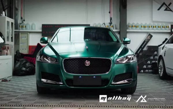 AX WRAP FILM PEARL METALLIC EMERALD - XANH NGỌC LỤC BẢO HIỆU ỨNG NGỌC TRAI KIM LOẠI - Hình 1