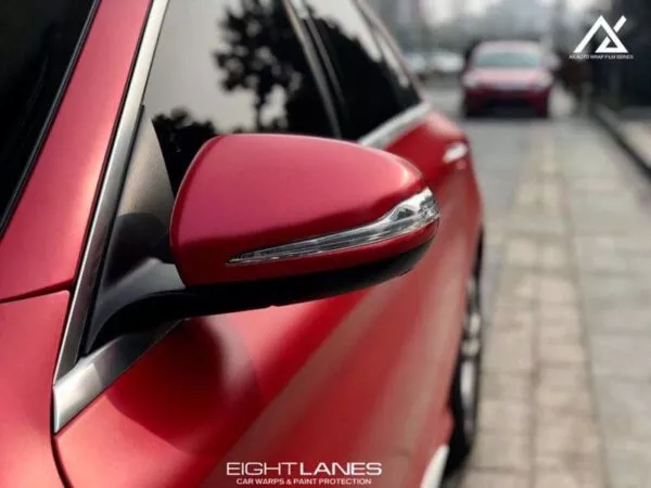 AX WRAP FILM PEARL METALLIC RED - MÀU NGỌC TRAI ĐỎ ÁNH KIM - Hình 2