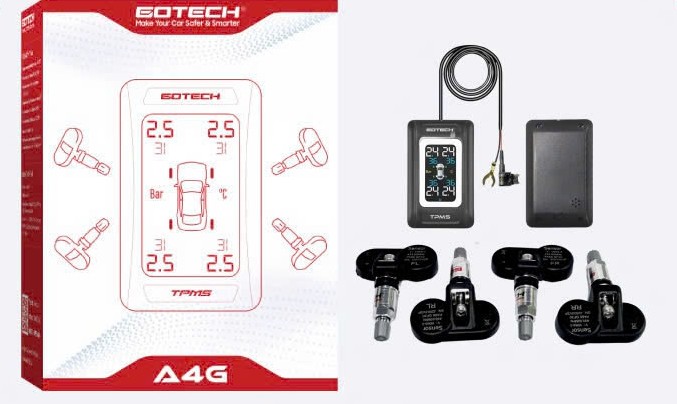 Cảm Biến Áp Suất Lốp GOTECH A4G