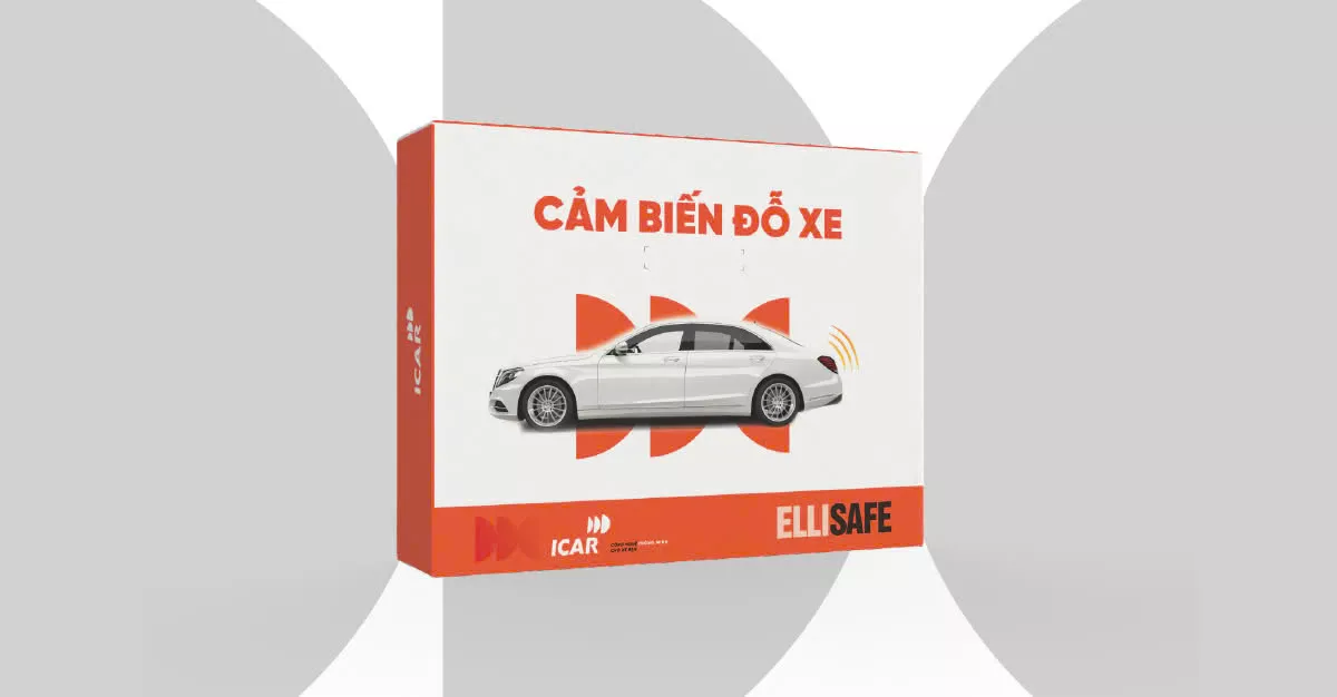 CẢM BIẾN ĐỖ XE ICAR ELLISAFE S6A BASIC - Hình 1