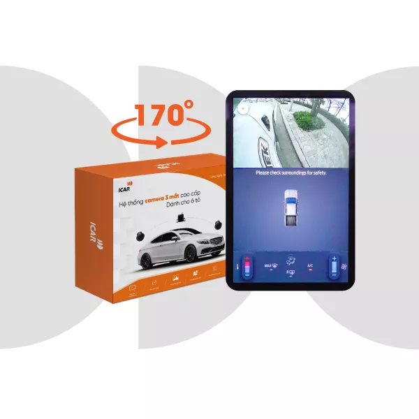 Camera 3 mắt Elliview Y5 Basic 170 độ - Hình 1