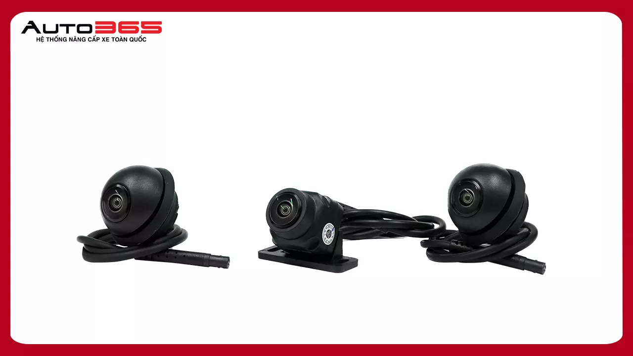 CAMERA 3 MẮT Ô TÔ GOTECH GCAM - 3 WAY - Hình 3