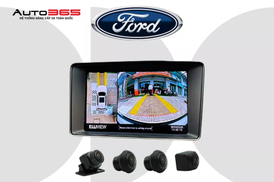 Camera 360 ICAR Elliview V5F cho xe Ford - Hình 1