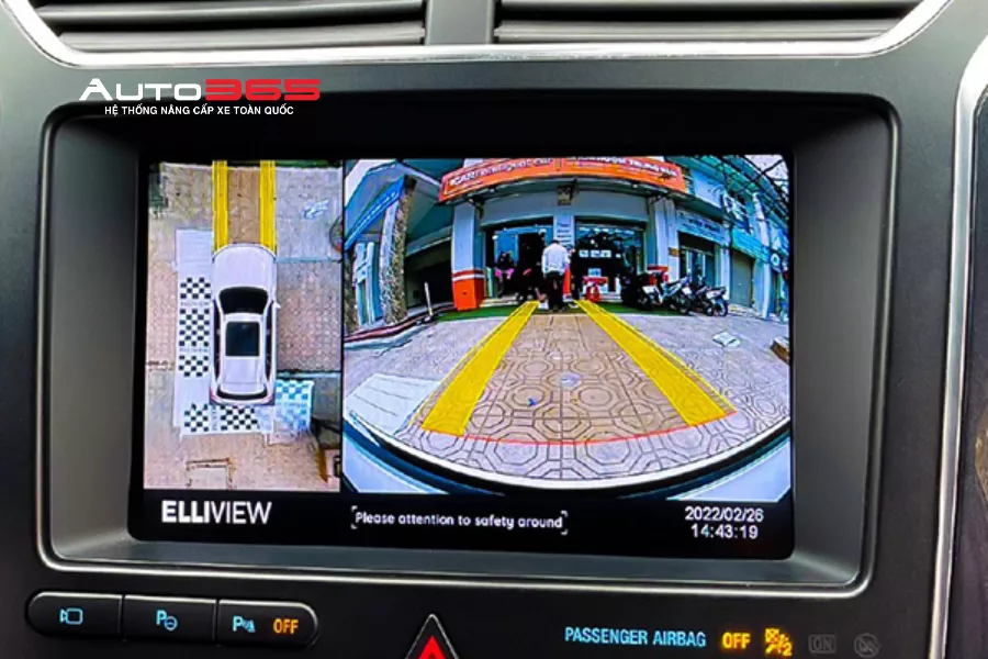 Camera 360 ICAR Elliview V5F cho xe Ford - Hình 2