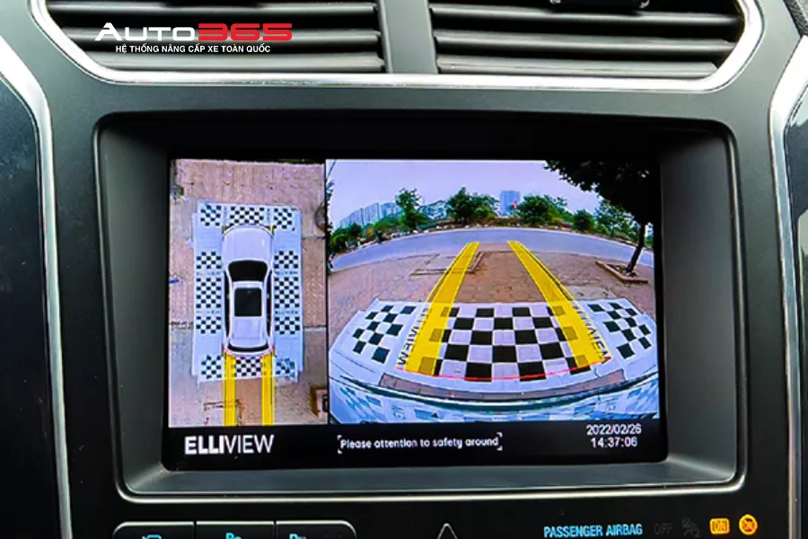 Camera 360 ICAR Elliview V5F cho xe Ford - Hình 3