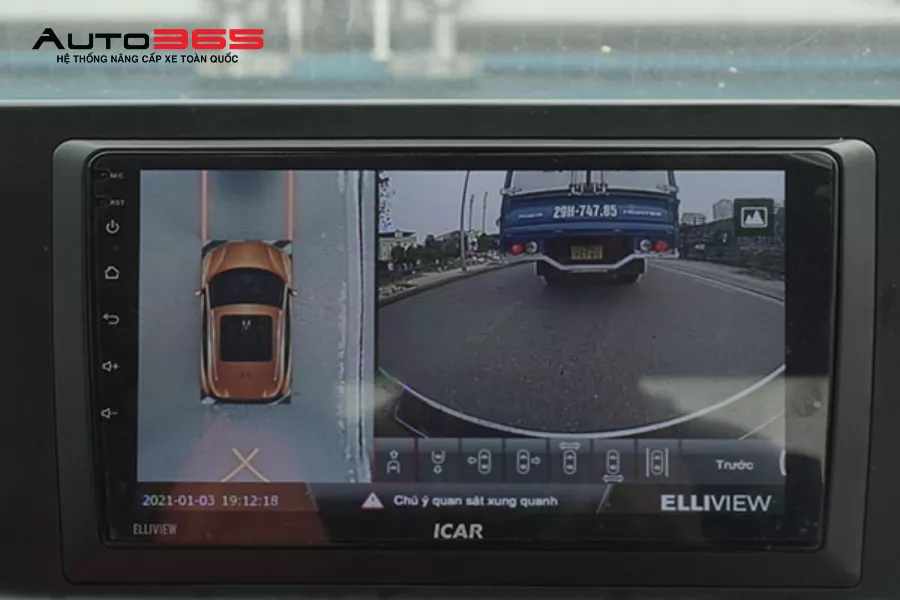 CAMERA 360 Ô TÔ ICAR ELLIVIEW Z5 - Hình 2