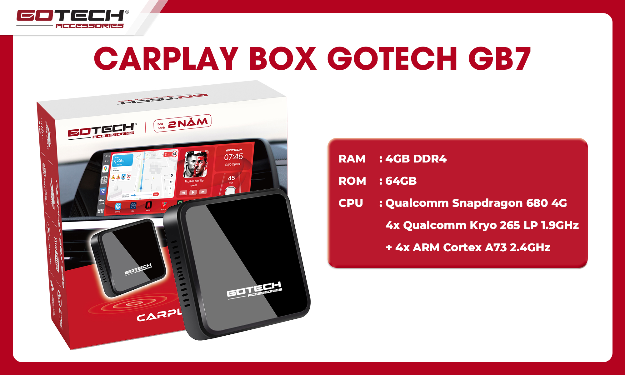 ANDROID BOX GOTECH GB7