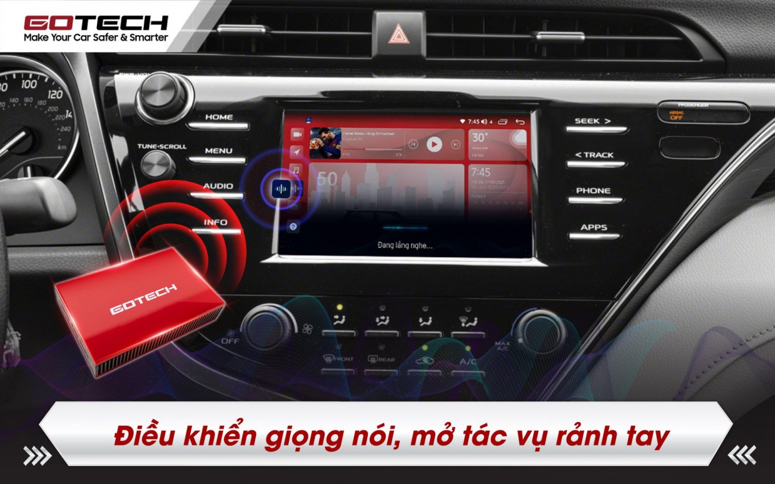 CARPLAY ANDROID BOX GOTECH GB8