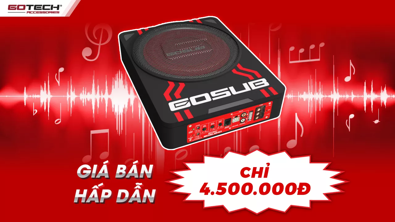 LOA GOSUB 10 CHO XE Ô TÔ - Hình 2