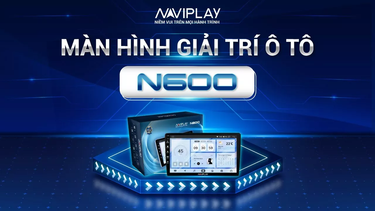 MÀN HÌNH ANDROID Ô TÔ NAVIPLAY N600 - Hình 1