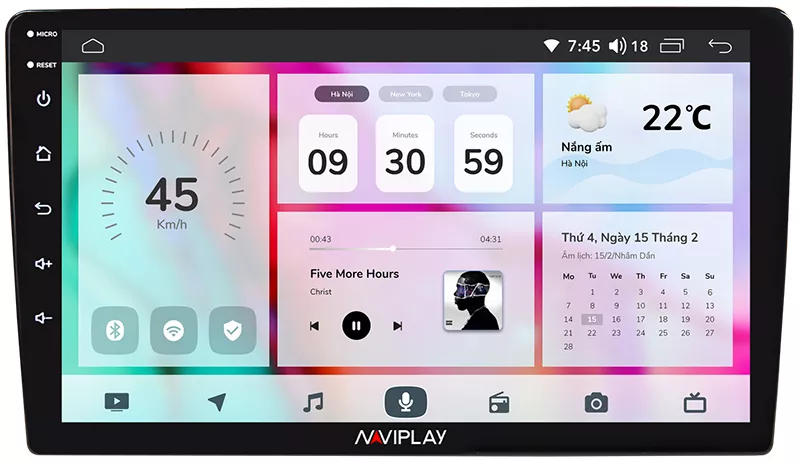 MÀN HÌNH ANDROID Ô TÔ NAVIPLAY N600 - Hình 4