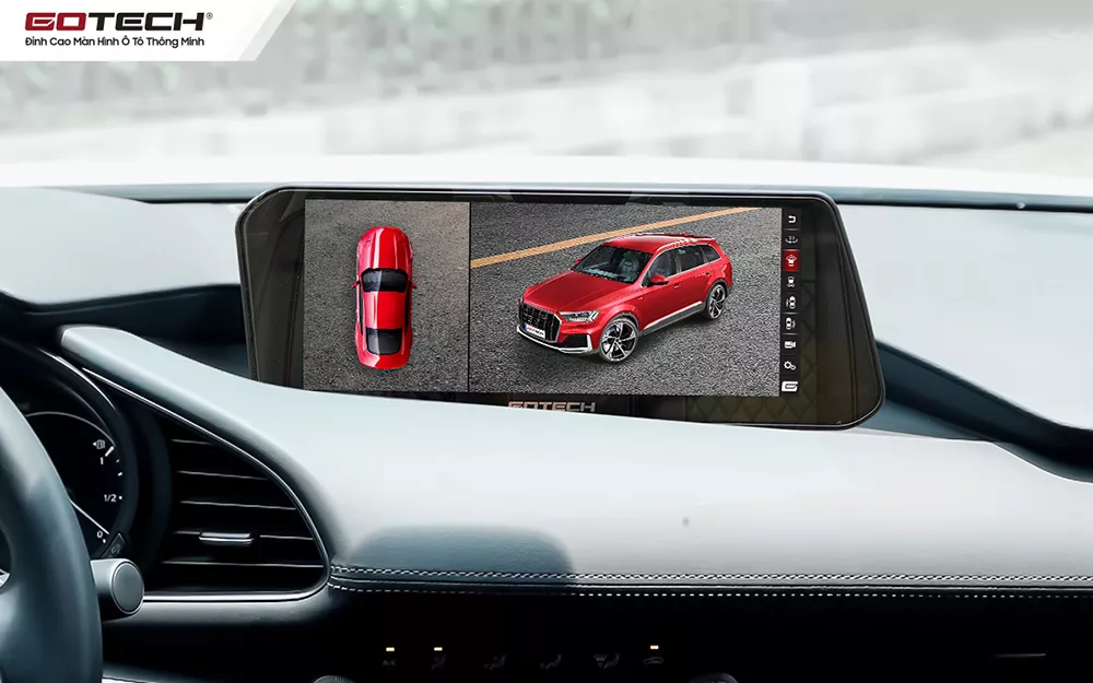 MÀN HÌNH Ô TÔ THÔNG MINH GOTECH GT MAZDA NEW 360 - Hình 3