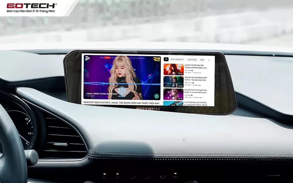 MÀN HÌNH Ô TÔ THÔNG MINH GOTECH GT MAZDA NEW 360 - Hình 5